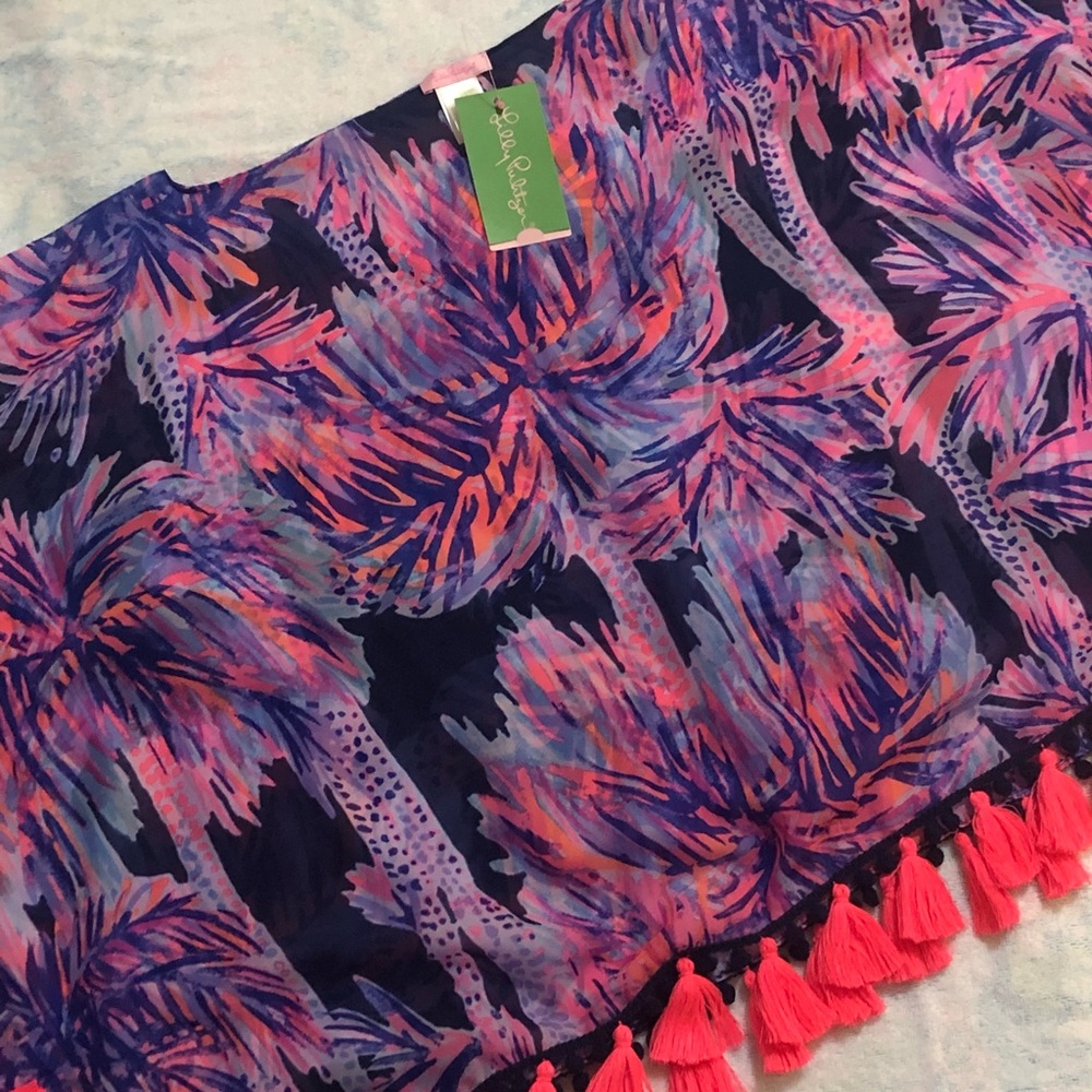 Lilly Pulitzer poncho top